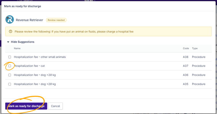 Provet - showing RR suggested items 3.png